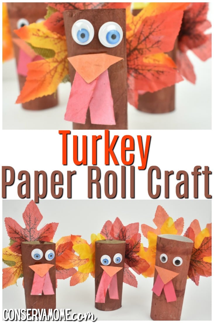 turkey toilet paper roll craft: a thanksgiving craft idea